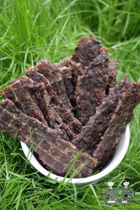 Blackberry Beef Jerky Recipe for Dogs