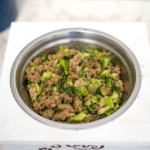 Homemade Ground Beef & Broccoli Dog Food Recipe